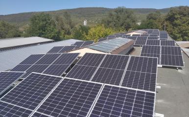 ЕНЕРГО-ПРО Енергийни услуги изгради фотоволтаична електроцентрала за фирма Виамат Бис в град Севлиево